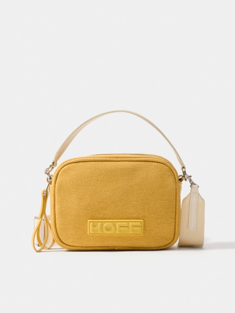 HOFF Vászon Cannes Crossbody Női Táskák Sárga Budapest | E8T-7145